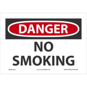 ACCUFORM NMC DANGER NO SMOKING SAFETY SIGN